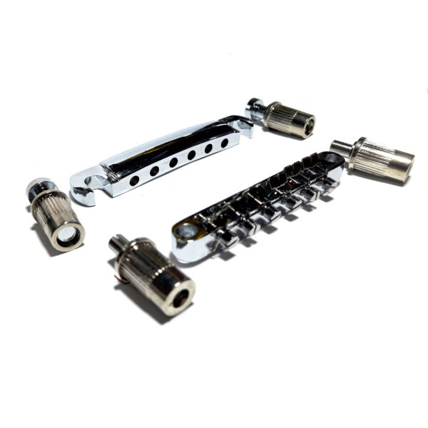 Ponte Sem Alavanca para Guitarra Les Paul (Prata) - Image 3