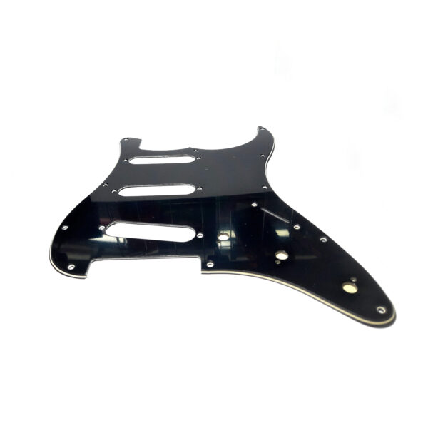Escudo para Guitarra Strato, 3 Captadores Single (Preto) - Image 2